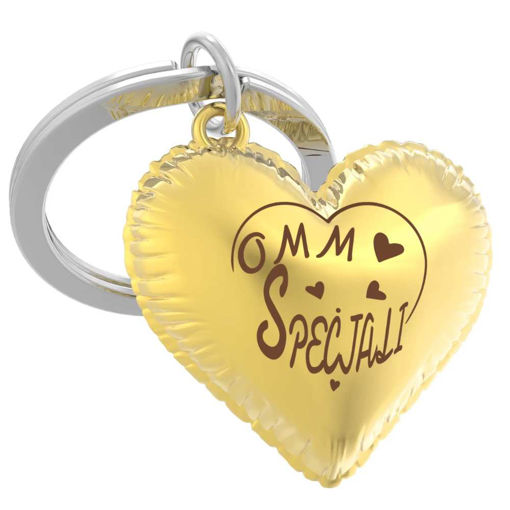 Picture of HEART SHAPE KEY RING -  OMM SPECJALI